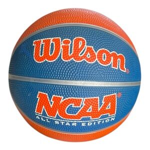 Wilson NCAA All-Star Mini Basketball - Orange & Blue Edition ^Pre-Owned^ 22”